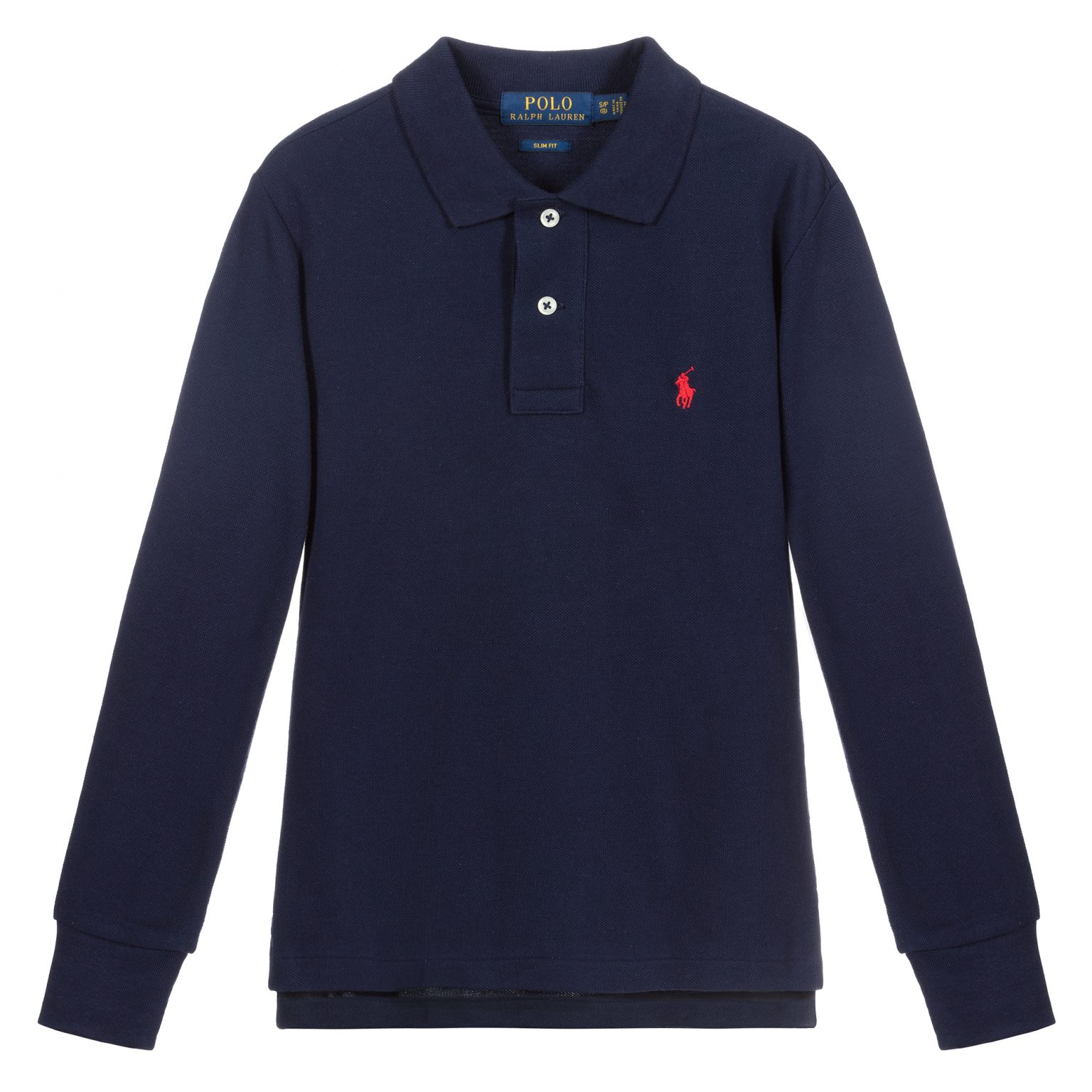 Ralph Lauren Teen Boys Navy Blue Polo Shirt â HET KINDERKABINET