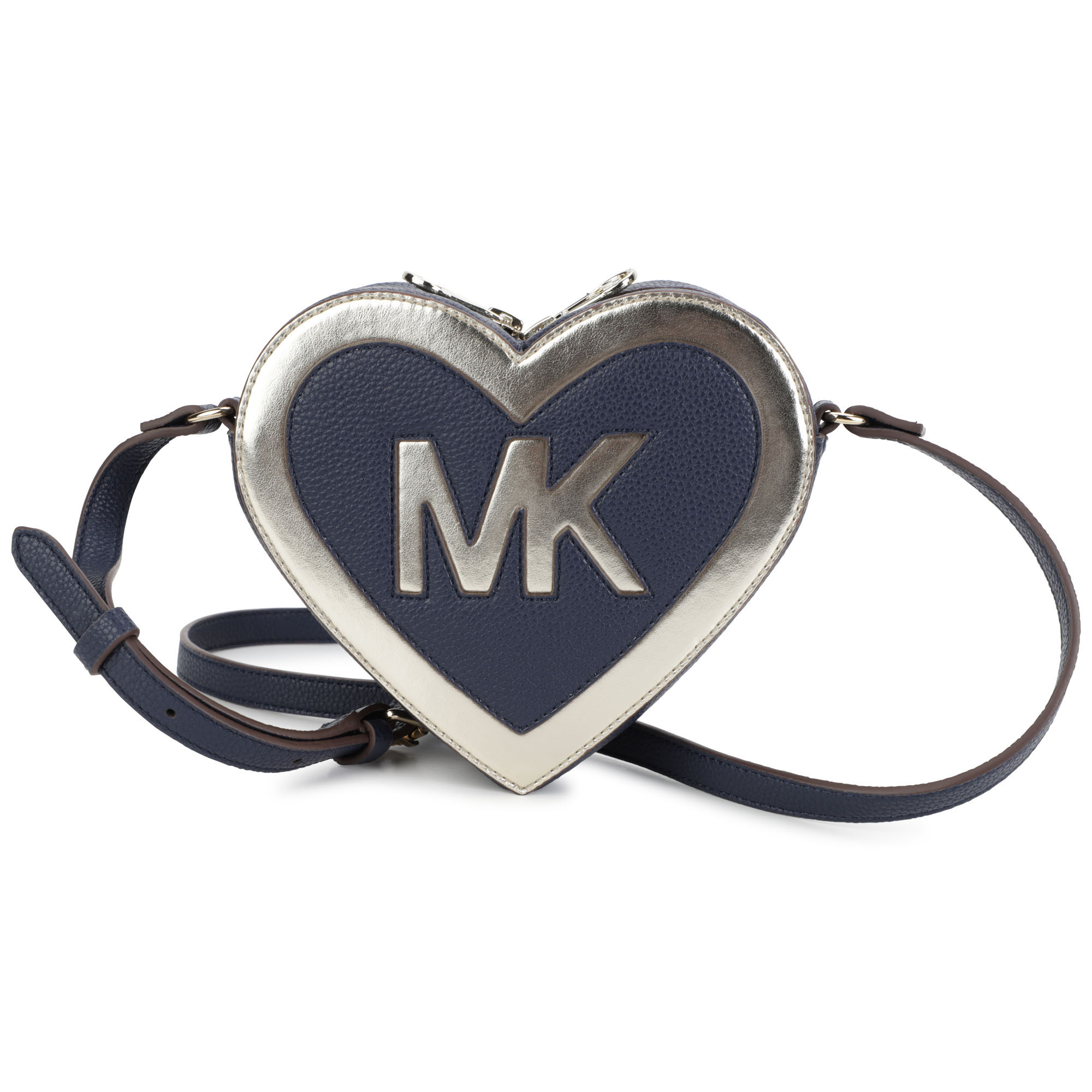 Michael Kors Girls Blue Heartshaped Handbag